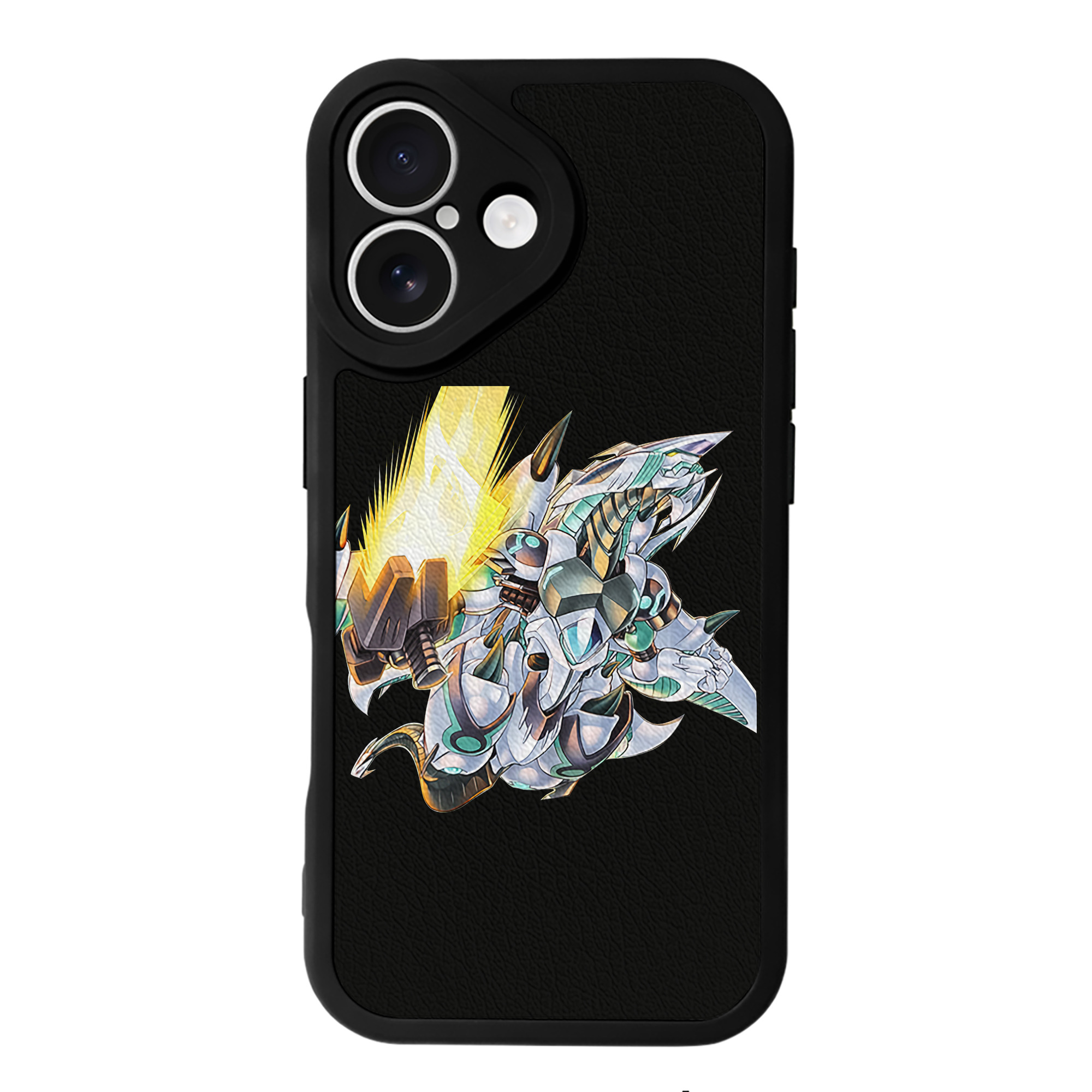 遊☆戯☆王 Yu-Gi-Oh! 【iPhone 16シリーズ対応】シリコンスマホケース（レザー調） 材質：シリコン